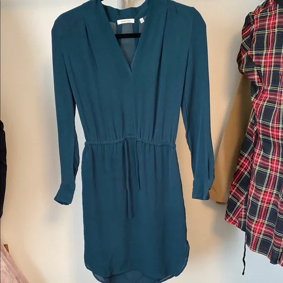 Babaton Teal FRANCISCO DRESS - Picture 3 of 6